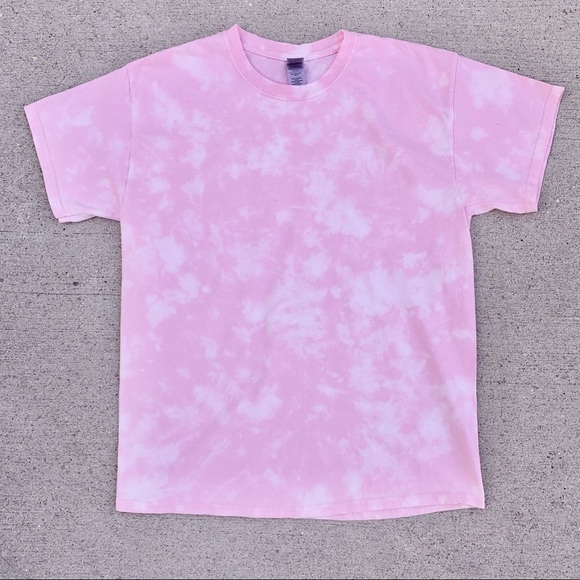Light Pink Oversized Tie Dye T-Shirts NWT - Picture 2 of 6